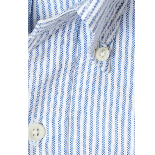 Kamakura IVY blue stripe collar
