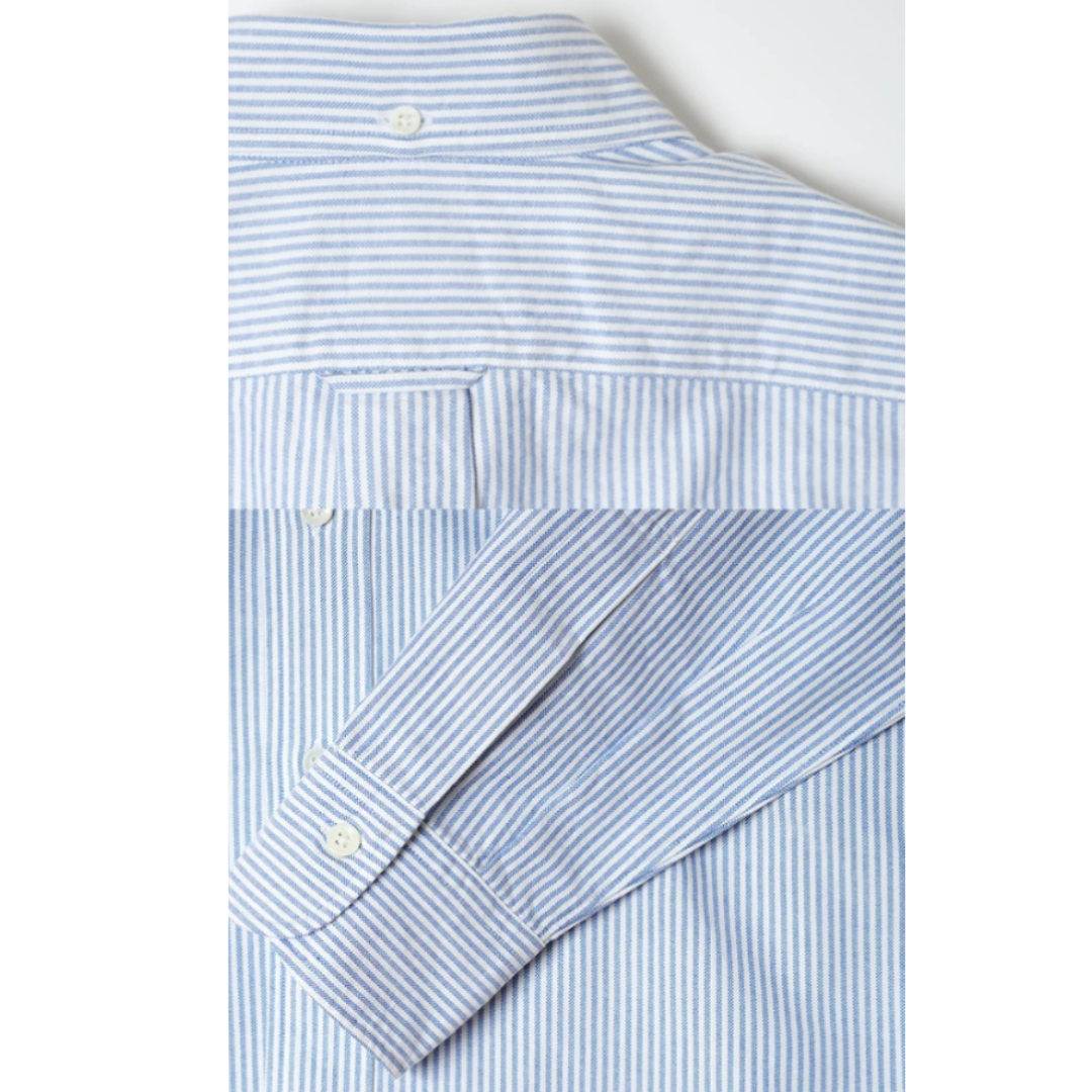 Kamakura IVY blue stripe detail