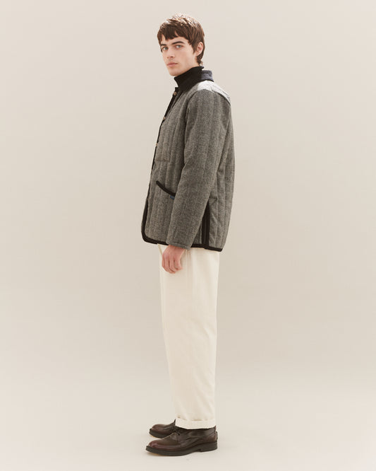 Lavenham - Raydon Jacket, Wool Grey Mix