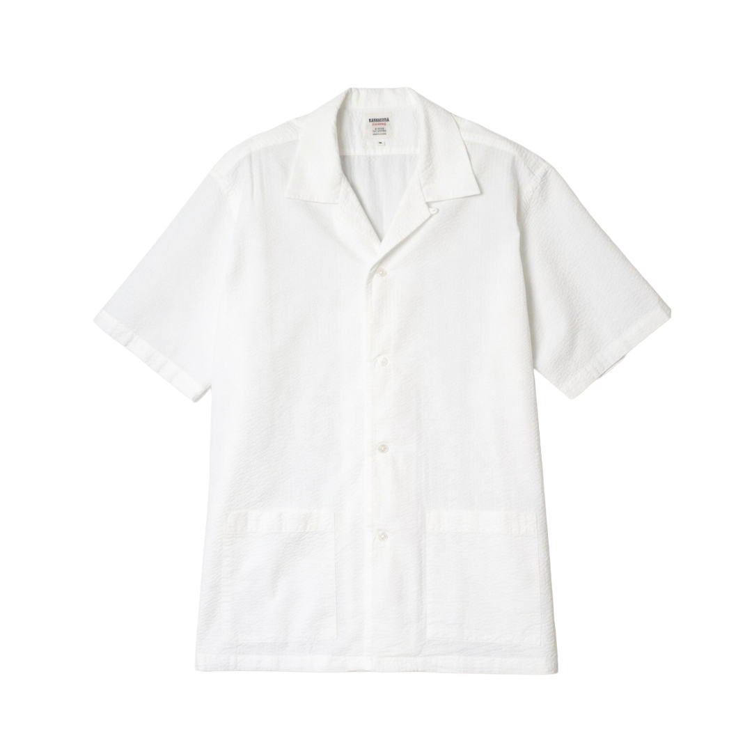 Kamakura Shonan Seersucker - White – HANNAGANS