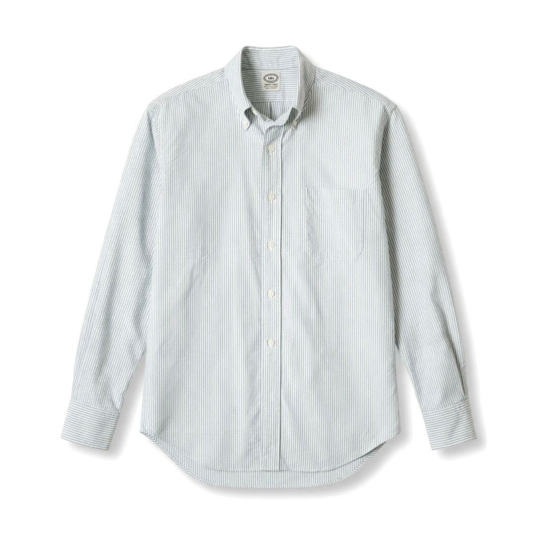 Kamakura Shirt Vintage IVY Button Down Oxford University Stripe