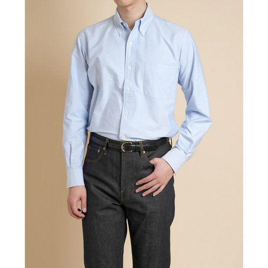 Kamakura Vintage IVY Button Down Oxford - Blue