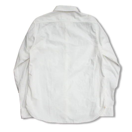 White shirt on a white background