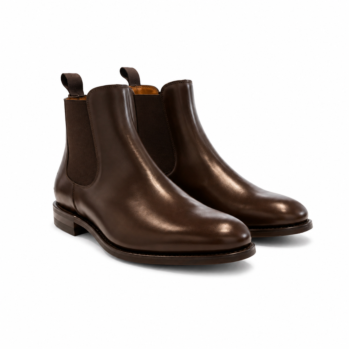 Berwick Burgundy Goodyear Boots shoes with leather upper and sturdy sole, stylish footwear for men.
