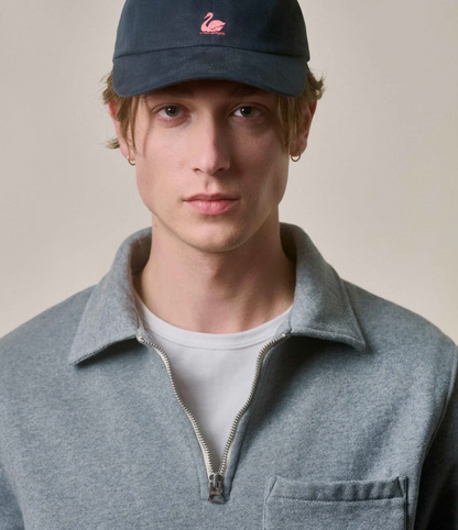 Merz b. Schwanen - Zip Collar Sweatshirt Grey