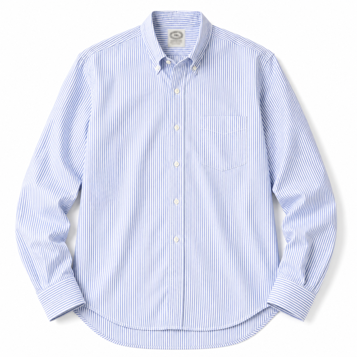 Kamakura Vintage IVY Button Down Oxford University Stripe - Blue