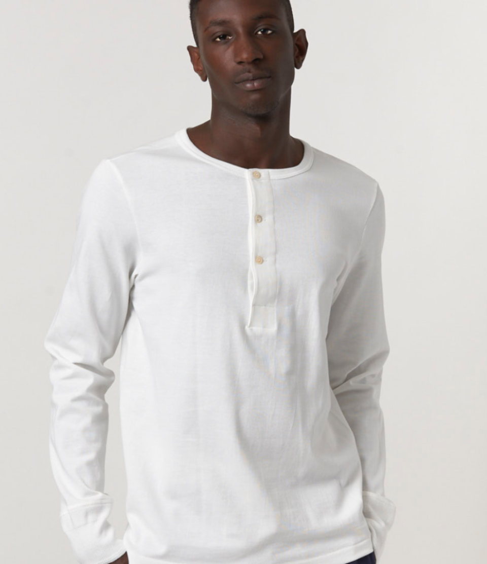 206 Merz B Henley Long Sleeve