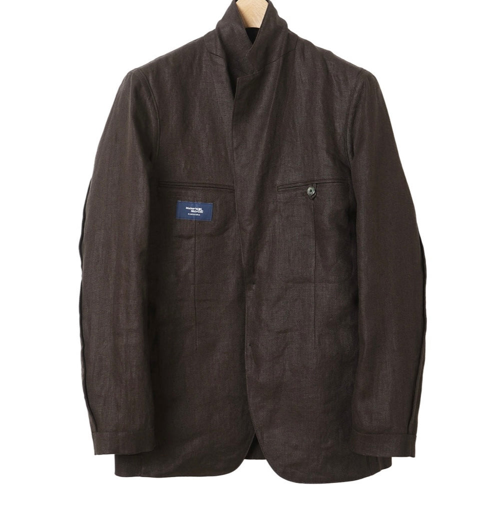 Kamakura - Linen Blazer Brown