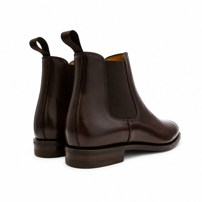 Berwick Burgundy Goodyear Boots for men, showcasing stylish leather shoes with a sleek design and sturdy construction.