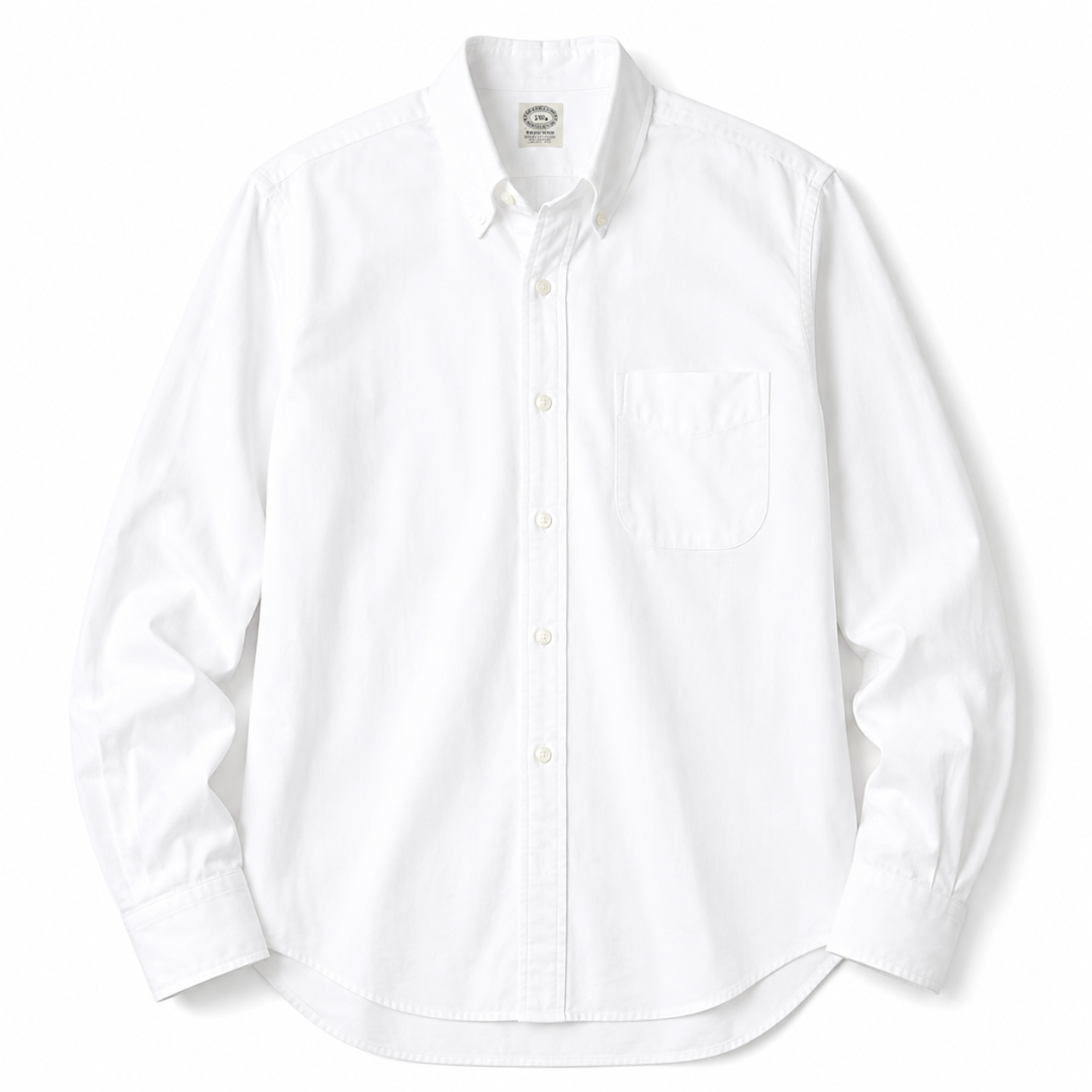 Kamakura Vintage IVY Button Down Oxford - White