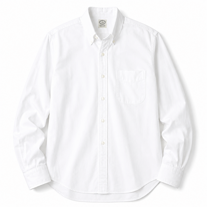 Kamakura Vintage IVY Button Down Oxford - White
