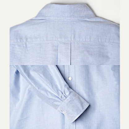Kamakura shirts Japan blue Oxford cloth button down shirt