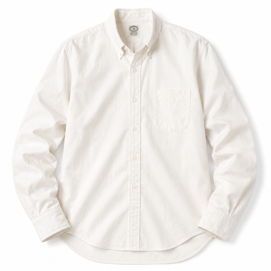 Kamakura Vintage IVY Button Down Oxford - Ecru