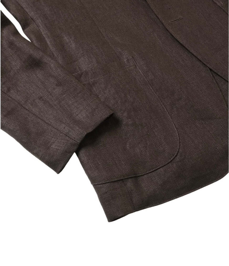 Kamakura - Linen Blazer Brown