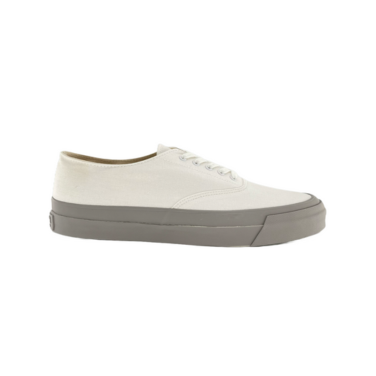Asahi Deck Sneaker Made in Japan, White/Grey