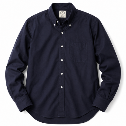 Kamakura Vintage IVY Button Down Oxford Navy