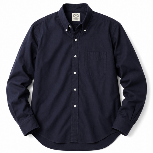 Kamakura Vintage IVY Button Down Oxford Navy