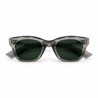 Guépard 36 - Grey Frame/Dark Green Lens