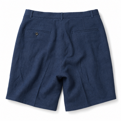 Kamakura Linen Shorts - Navy