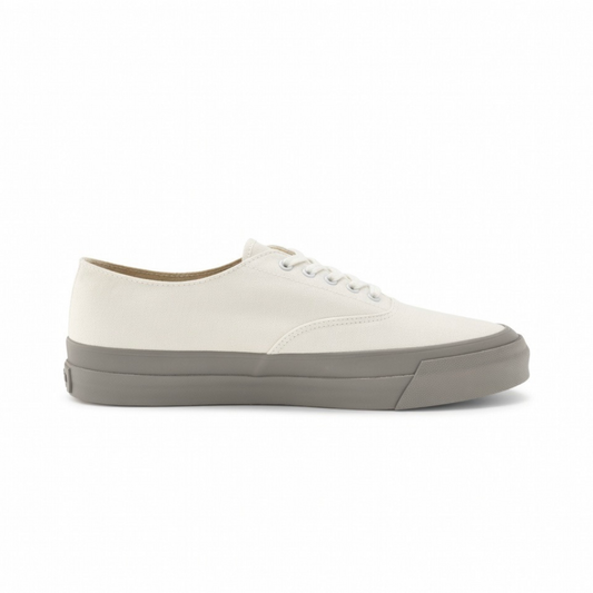 Asahi Deck Shoe - White/Grey