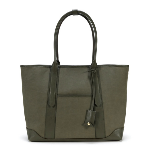 Adam’s Peach - 055 Tote - Khaki Canvas