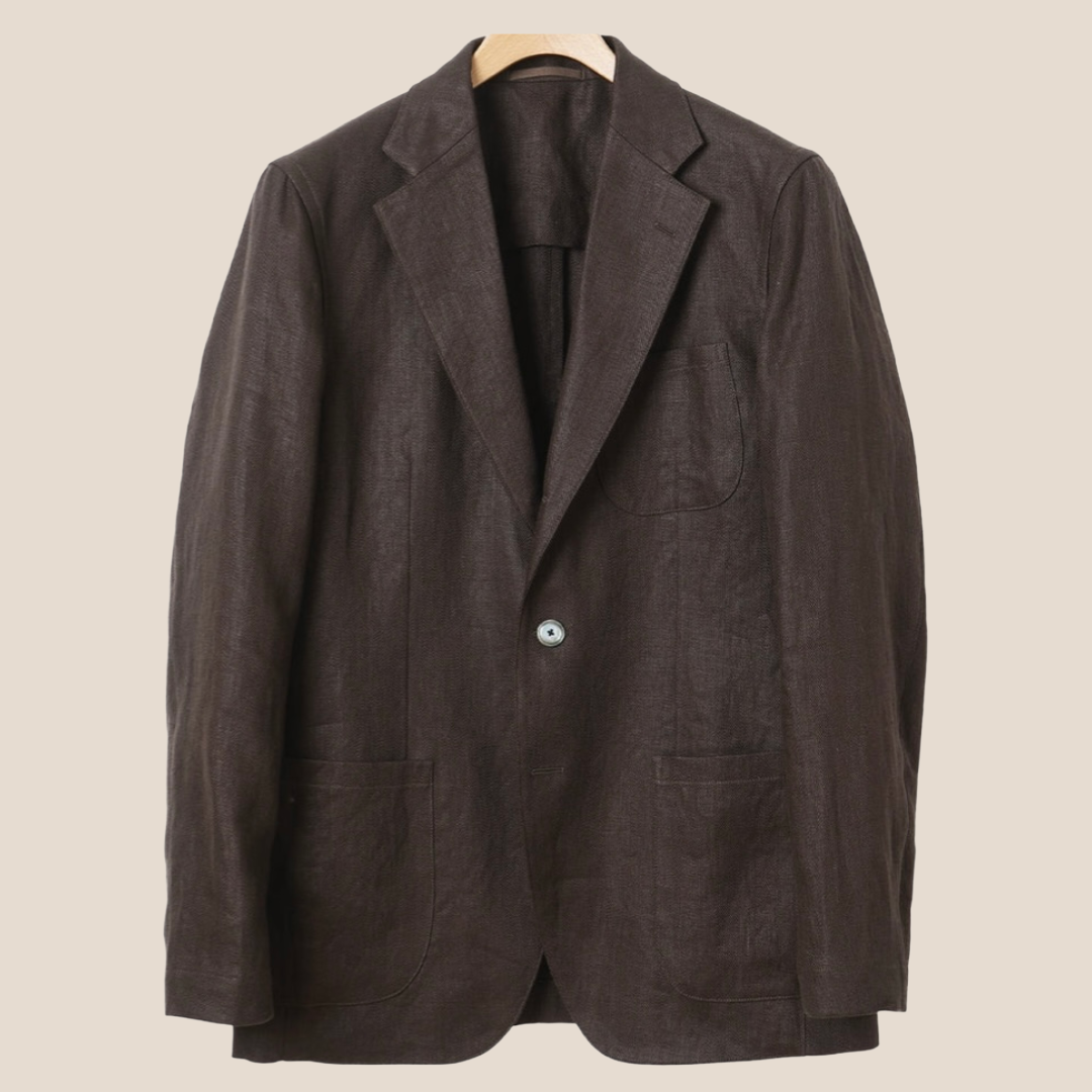 Kamakura - Linen Blazer Brown