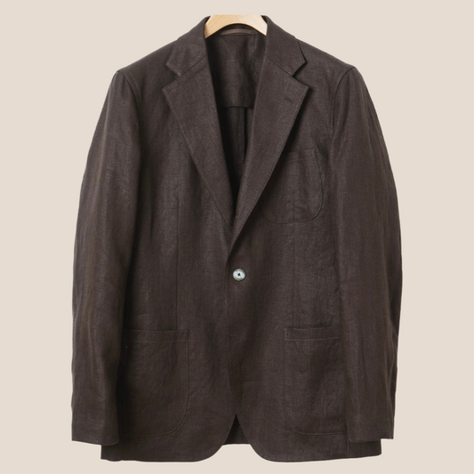 Kamakura - Linen Blazer Brown