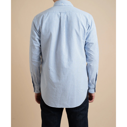 kamakura shirt blue back shot