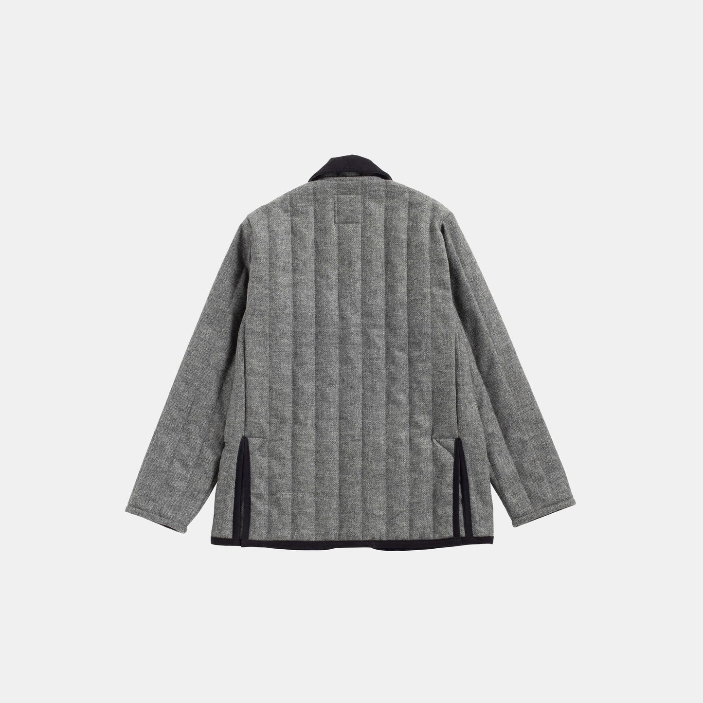 Lavenham - Raydon Jacket, Wool Grey Mix Detail Back