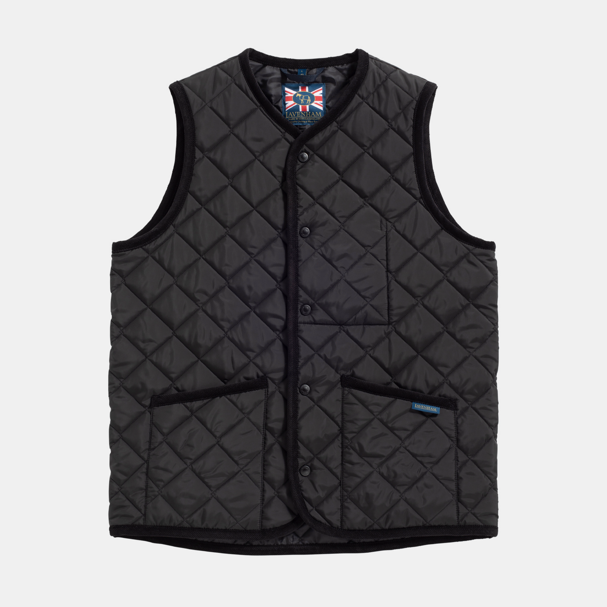 Lavenham Jackets Thornham Gilet Black
