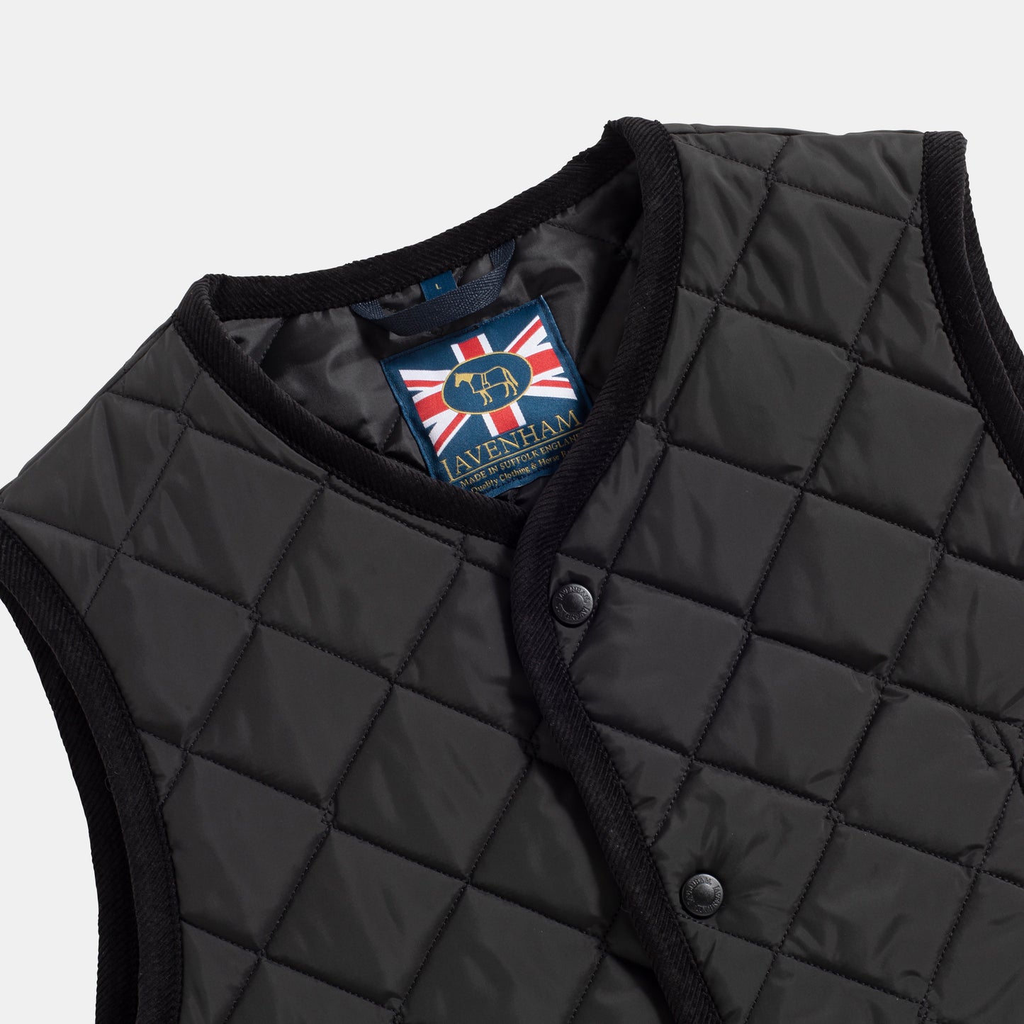 Lavenham Jackets Thornham Gilet Black