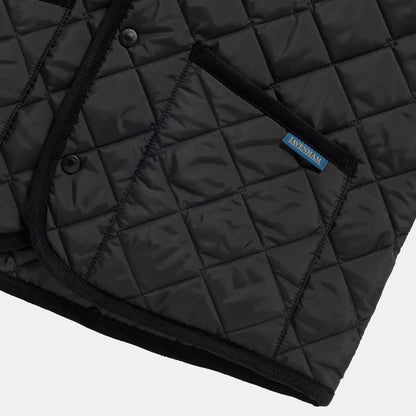 Lavenham Thornham Gilet Black Pocket detail
