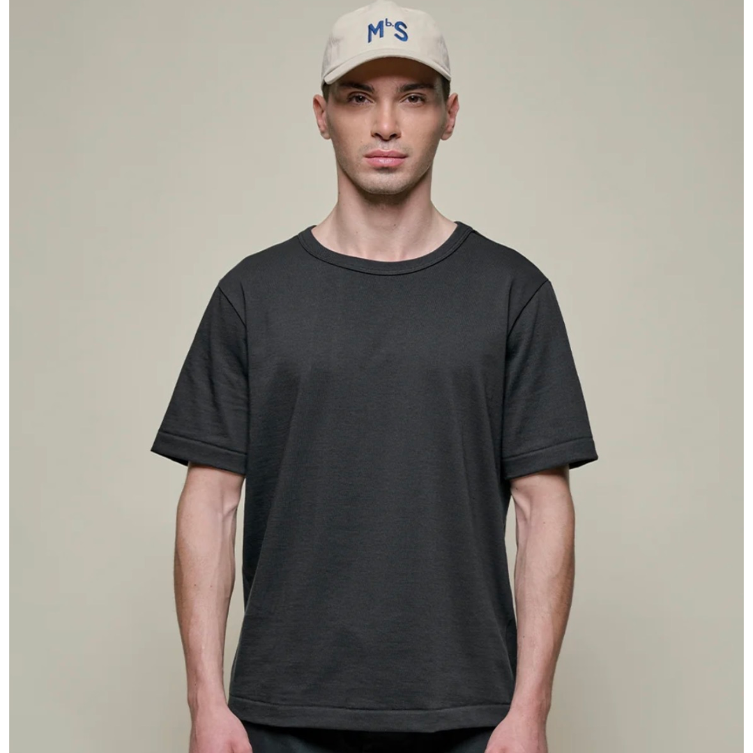 Merz b. Schwanen 214 T-Shirt - Charcoal