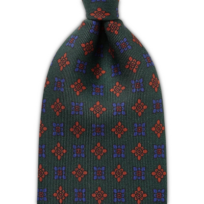 Kamakura Tie | Ancient Madder Silk Green