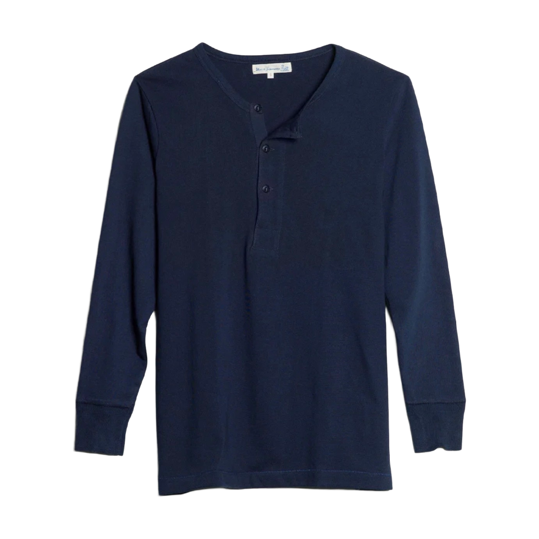 Merz b. Schwanen 2M06 Henley - Ink