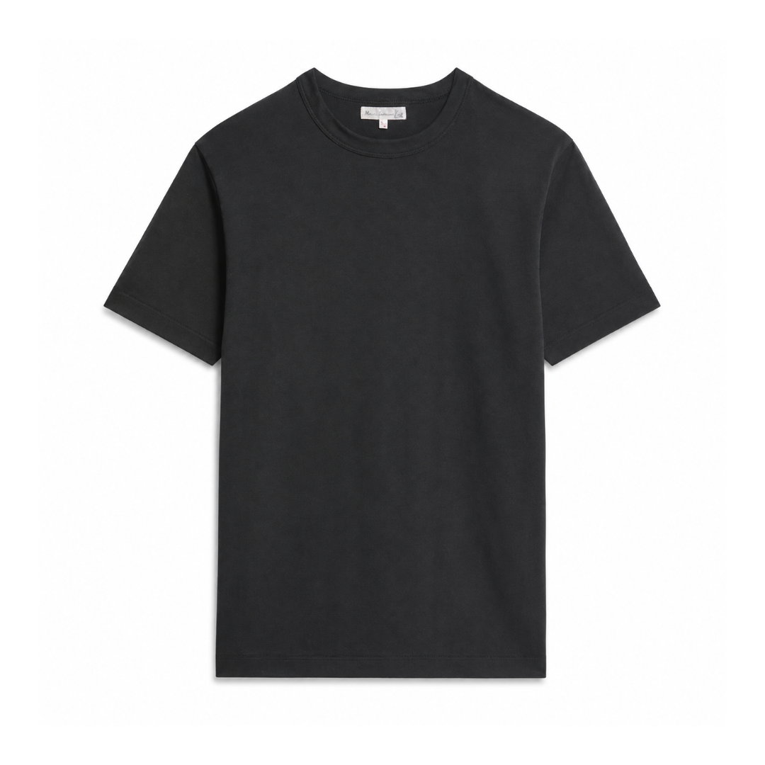 Charcoal t-shirt on white background