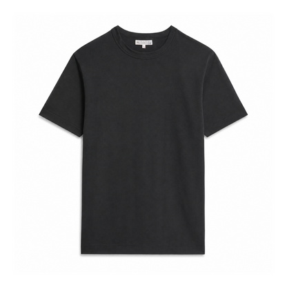Charcoal t-shirt on white background