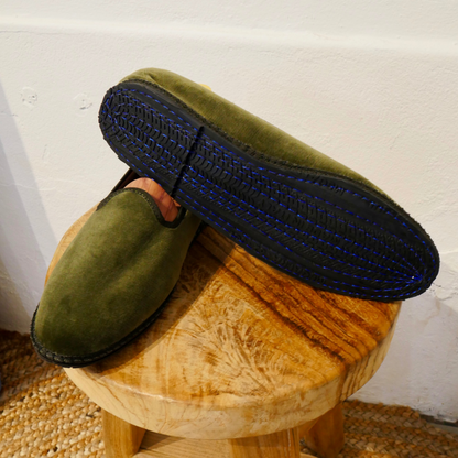 Cayumas Venetian Slipper - Olive