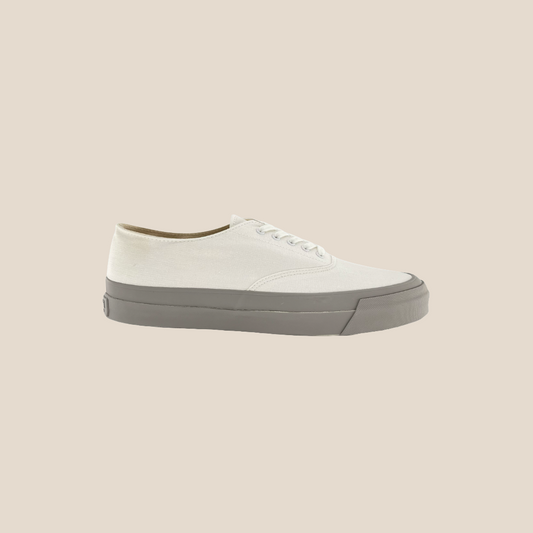 Asahi Deck Shoe - White/Grey
