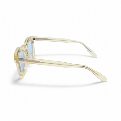 Guepard Guépard GP-17 sunglasses with champagne frame and blue lenses, stylish accessories for sun protection.