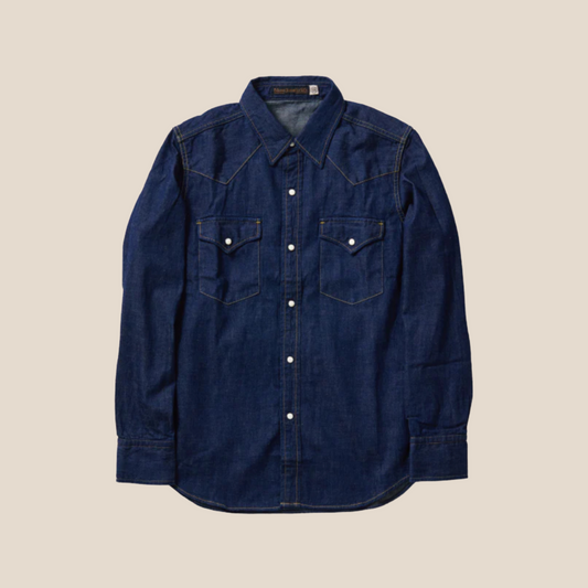 FULLCOUNT - Western Shirt 4894 - Denim