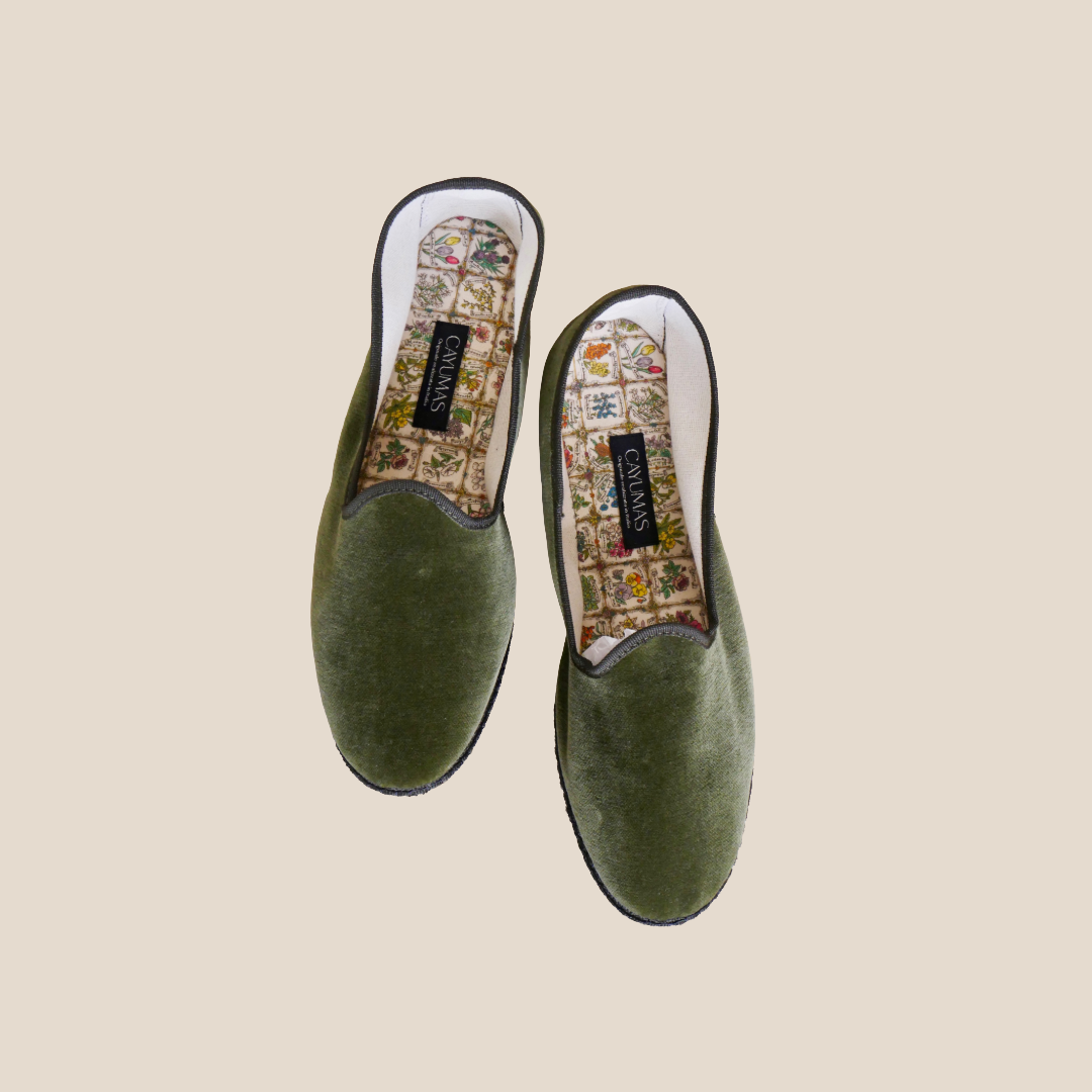 Cayumas Venetian Slipper - Olive