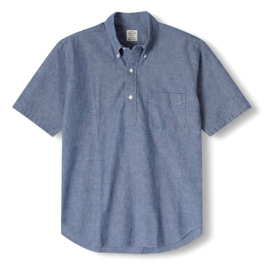 Kamakura Short Sleeve Pop-Over - Chambray