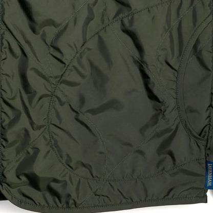 Lavenham olive windbreaker jacket featuring lightweight outerwear with a hood and front zipper, suitable for casual outdoor wear.