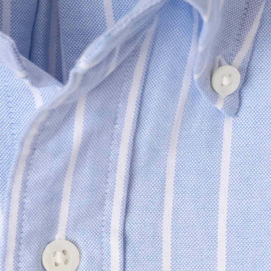 Kamakura Vintage IVY Blazer Stripe Shirt - Blue