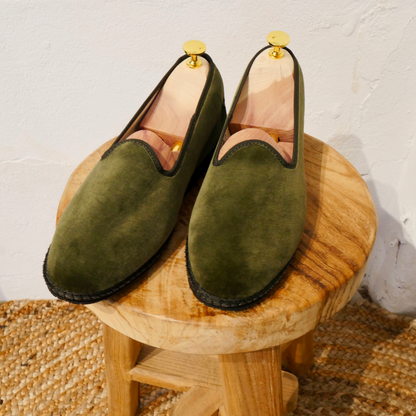 Cayumas Venetian Slipper - Olive