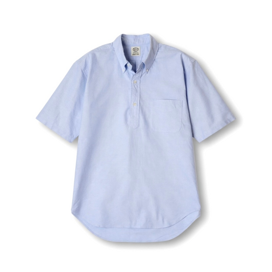 Kamakura Short Sleeve Pop-Over - Blue