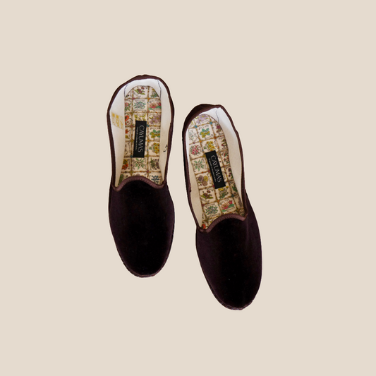 Cayumas Venetian Slipper - Chocolate