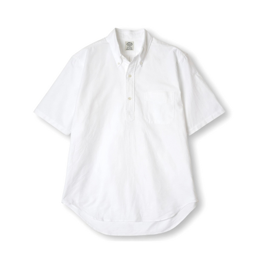 Kamakura Short Sleeve Pop-Over - White