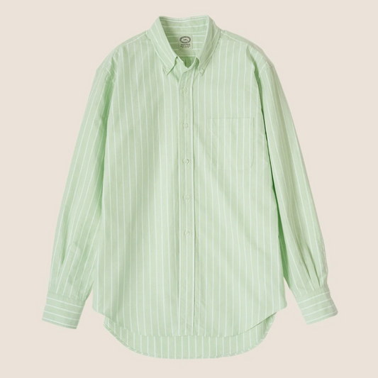 Kamakura Vintage IVY Blazer Stripe Shirt - Green